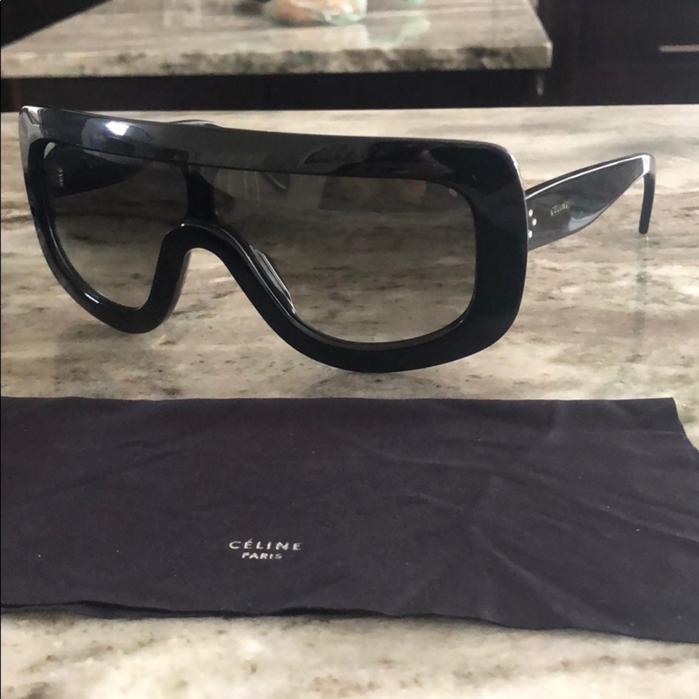 Celine Adele Sunglasses Black/Grey